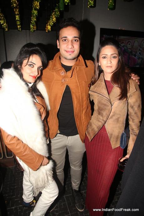 Seher Tibb, Azaan Bhat with Tanya Kapoor