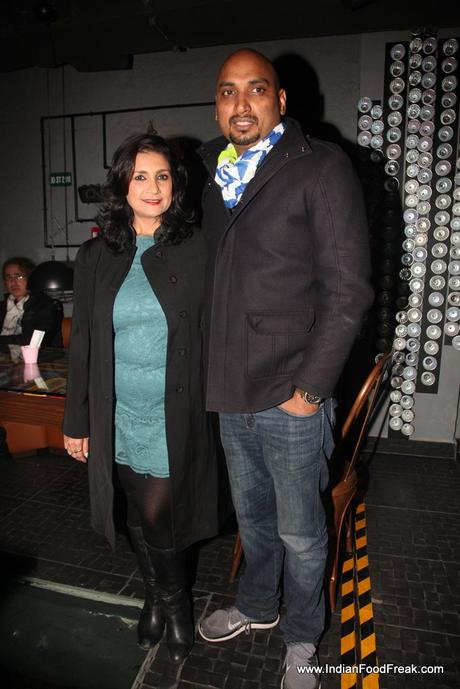 Liza Verma with Designer Samant Chauhan