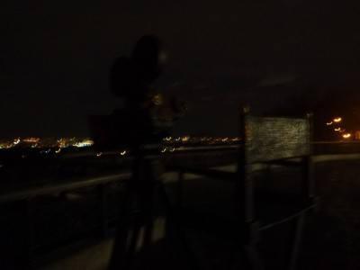 Backpacking in Ukraine: Getting A Free Night Tour of Kiev Night time at Lover's Bridge