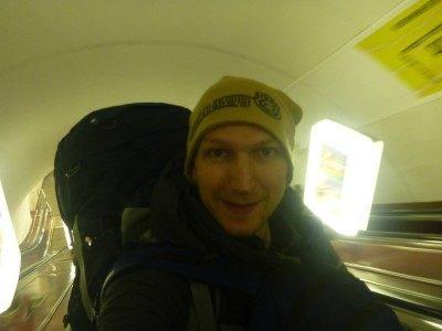 Backpacking in Ukraine: Getting A Free Night Tour of Kiev Backpacking through the Kiev Metro, in the world's deepest tube station!