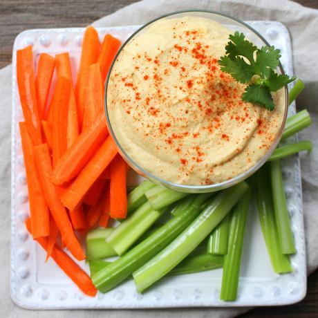 Lighter Garlic Hummus Lighter Garlic Hummus