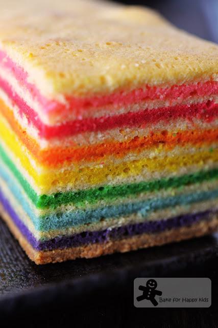 Rainbow Kek Lapis / Lapis Legit / Spekkoek/ Indonesian Layer Cake
