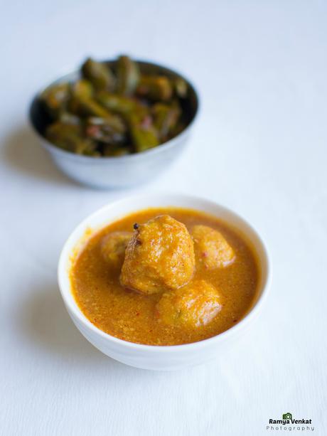 paruppu urundai kuzhambu recipe - south indian recipes