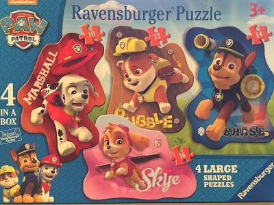 Ravensburger Paw Patrol Shaped Puzzles Review