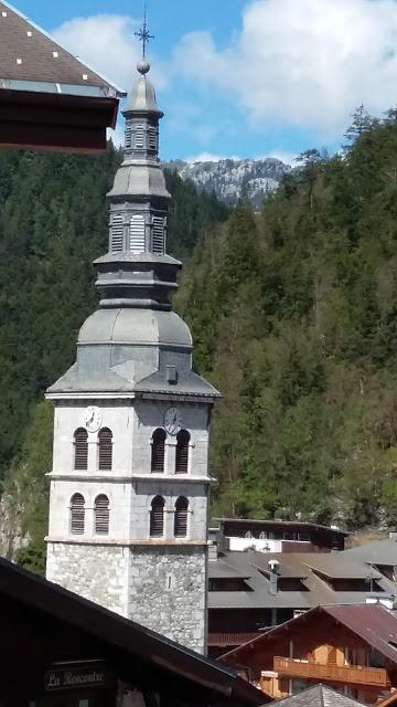 Beautiful Stain Glass windows ....La Clusaz , France.