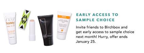 FEBRUARY 2016 BIRCHBOX SAMPLE SELECTION AVAILABLE NOW!