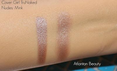 Review and Swatches of Cover Girl's TruNaked Nude Palette