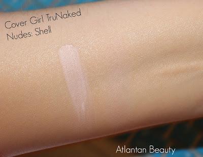 Review and Swatches of Cover Girl's TruNaked Nude Palette