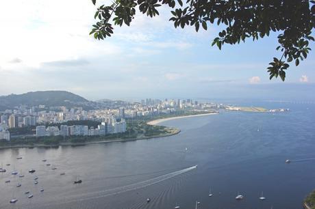 Sunset from Pão de Açúcar in Rio de Janeiro Pão de Açúcar