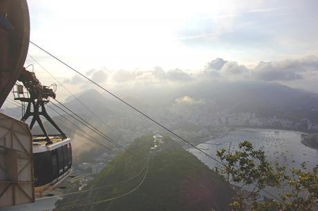 Sunset from Pão de Açúcar in Rio de Janeiro Pão de Açúcar