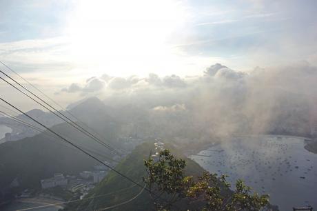 Sunset from Pão de Açúcar in Rio de Janeiro Pão de Açúcar