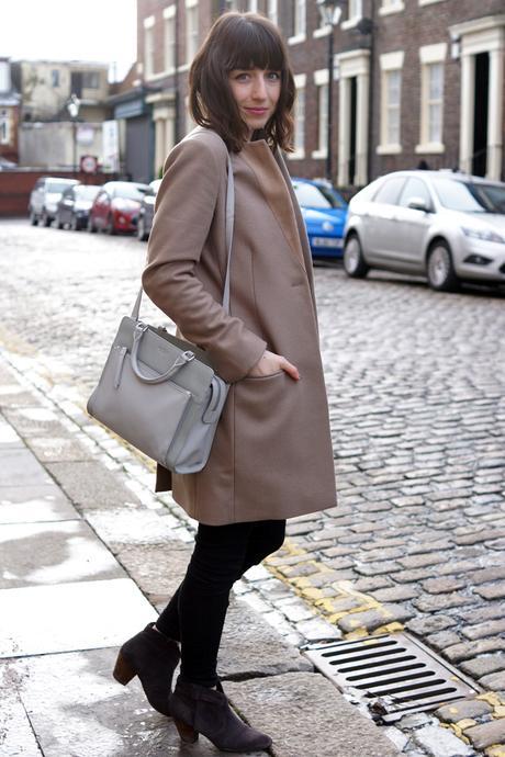 Hello Freckles All Saints Coat Winter Outfit Radley
