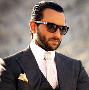 Saif Ali Khan wearing a pair of Maui Jim Legends