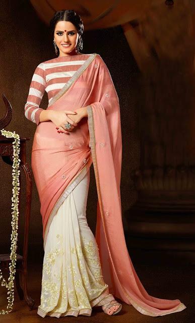 Wear a Sari According to the Party, Occasion or Event