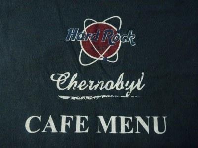 Backpacking in Ukraine: Chernobyl Exclusion Zone Tour Part 8 – Lunch in the CEZ My souvenir from eating lunch at Chernobyl: Not even a tongue, not even a cheek