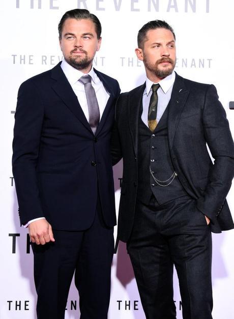 Revenant-LA-Premiere-Pictures leonardo dicaprio annd tom hardy