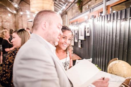 Singing the guest book