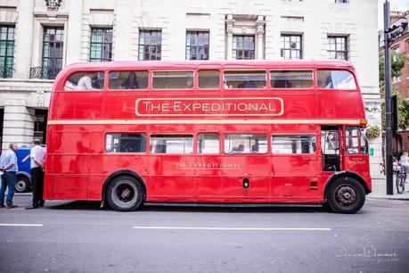 Routemaster bus outside Camden town Hall