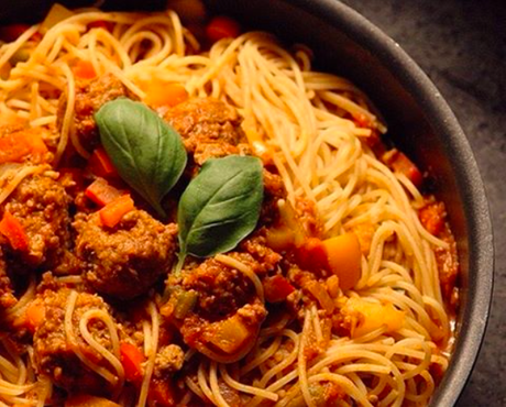 Vegan-Spaghetti-Primavera-Sauce-and-‘Meatballs’-recipe-03