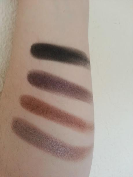 Makeupgeek EyeShadows And Swatches