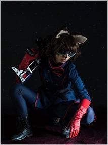 Vanessa Wedge as Rocket Raccoon Marvel vs Capcom 3 version (Photo by Adam Woz)