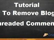 [Tutorial] Remove Threaded Comment System Blogger