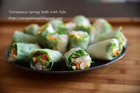 Vietnamese Spring Rolls with Tofu