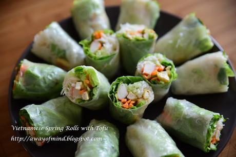 Vietnamese Spring Rolls with Tofu