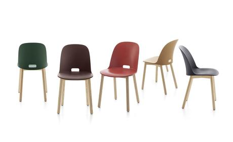 Alfi chairs by Jasper Morrison for Emeco