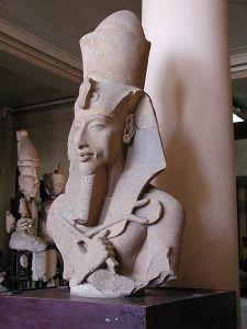 What's behind that self-satisfied smile, Akhenaten?