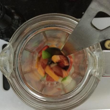 Sangria with Grapefruit and Strawberries