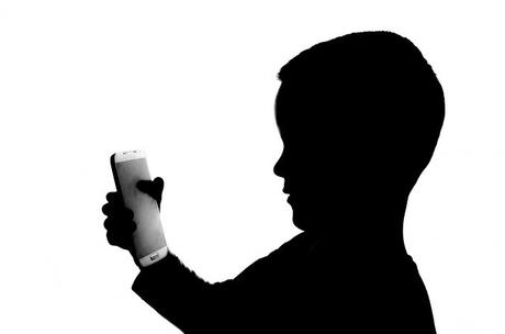 boy with phone