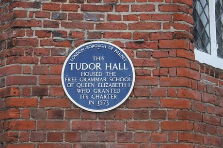 #plaque366 Tudor Hall, Barnet