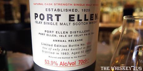 Port Ellen 32 Years Label