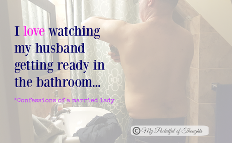 I love watching my husband get ready! #Target #Trydry