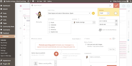 Using Coschedule to organise my blog and business CoSchedule-Wordpress-Post