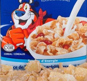 Kellogg Tony the Tiger cereal