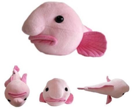 Mini Blobfish Realistic Plush Doll