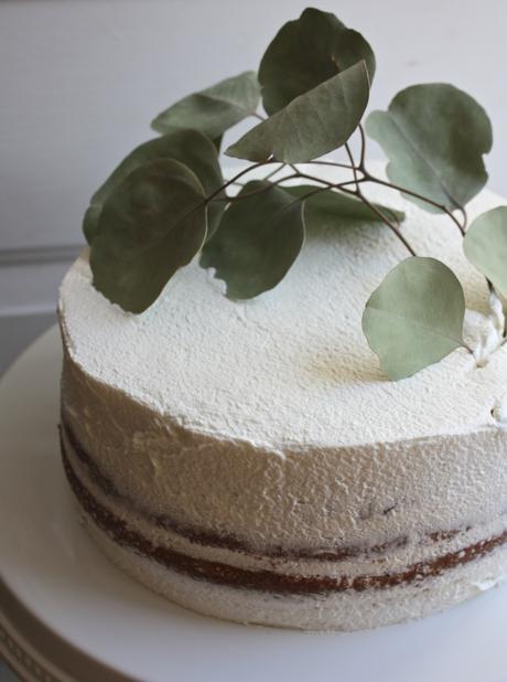 Classic Vanilla Birthday Cake Layered with Passion Fruit Curd + Honey Whipped Cream Classic Vanilla + Passion Fruit Curd Whipped Cream Layered Cake