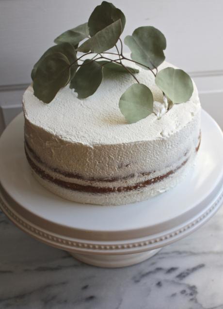 Classic Vanilla Birthday Cake Layered with Passion Fruit Curd + Honey Whipped Cream Classic Vanilla + Passion Fruit Curd Whipped Cream Layered Cake