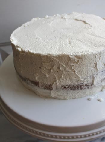 Classic Vanilla + Passion Fruit Curd Whipped Cream Layered Cake Classic Vanilla + Passion Fruit Curd Whipped Cream Layered Cake