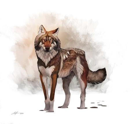 Digital Animal Illustrations by Therese Larsson
