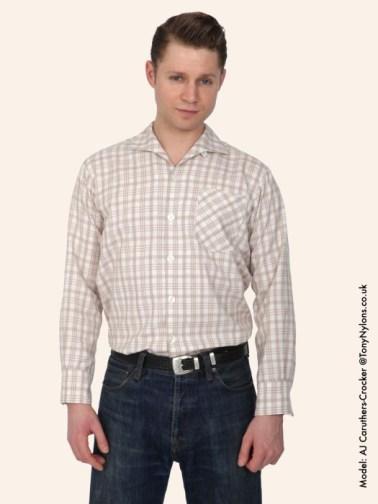 mens-long-sleeved-nougat-check-shirt