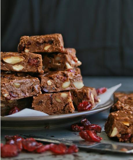 Fruit and Nut Chocolate Fudge