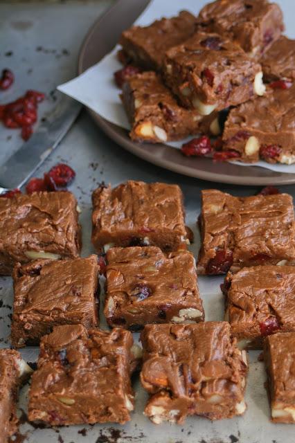 Fruit and Nut Chocolate Fudge