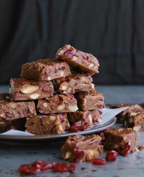 Fruit and Nut Chocolate Fudge