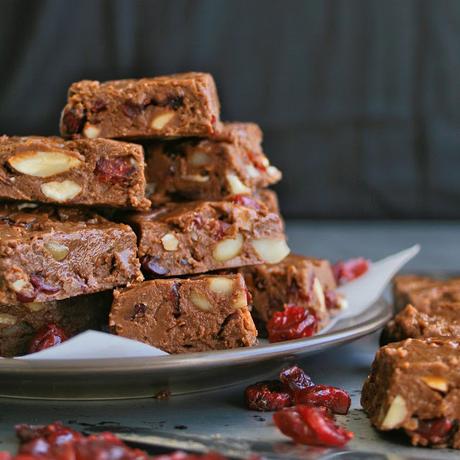 Fruit and Nut Chocolate Fudge