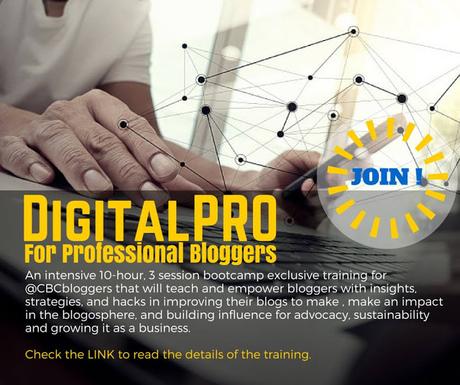 DIGITALPRO BOOTCAMP EXCLUSIVELY FOR CBC BLOGGERS