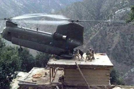 US helicopter in Afghanistan