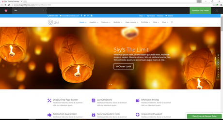 Divi WordPress Premium Theme - the best wordpress template